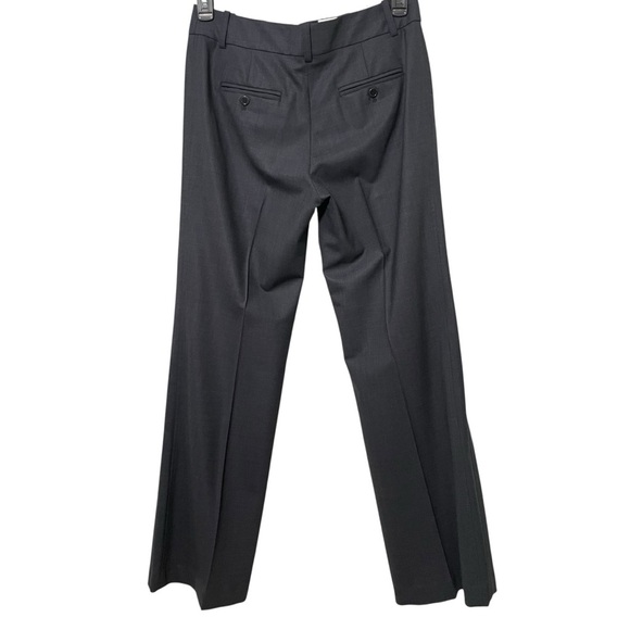 BCBGMAXAZRIA Wool Blend Dress Pants Navy Blue Women’s Size 6 Tailored Trousers - Picture 2 of 12